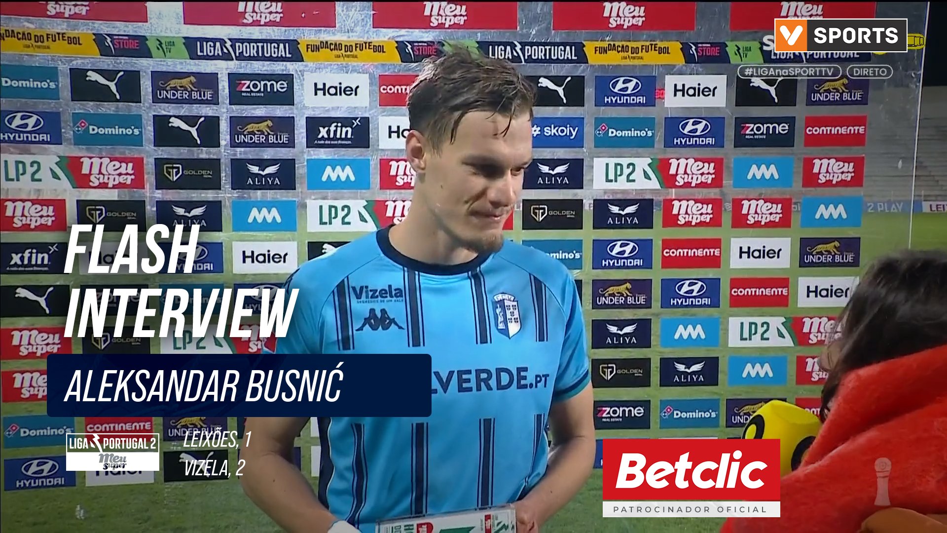 Flash Interview Aleksandar Busni? (Vizela)