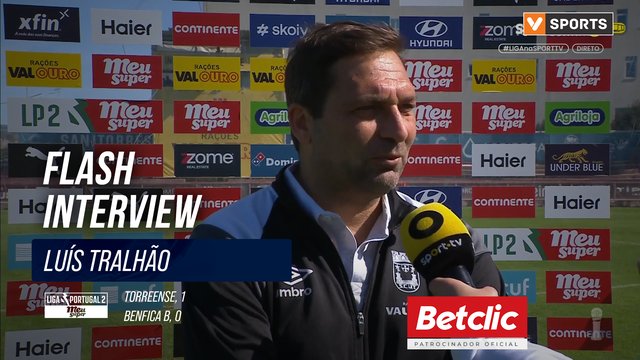 Flash Interview Luís Tralhão (Torreense)