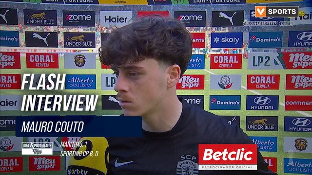 Flash Interview Mauro Couto (Sporting)