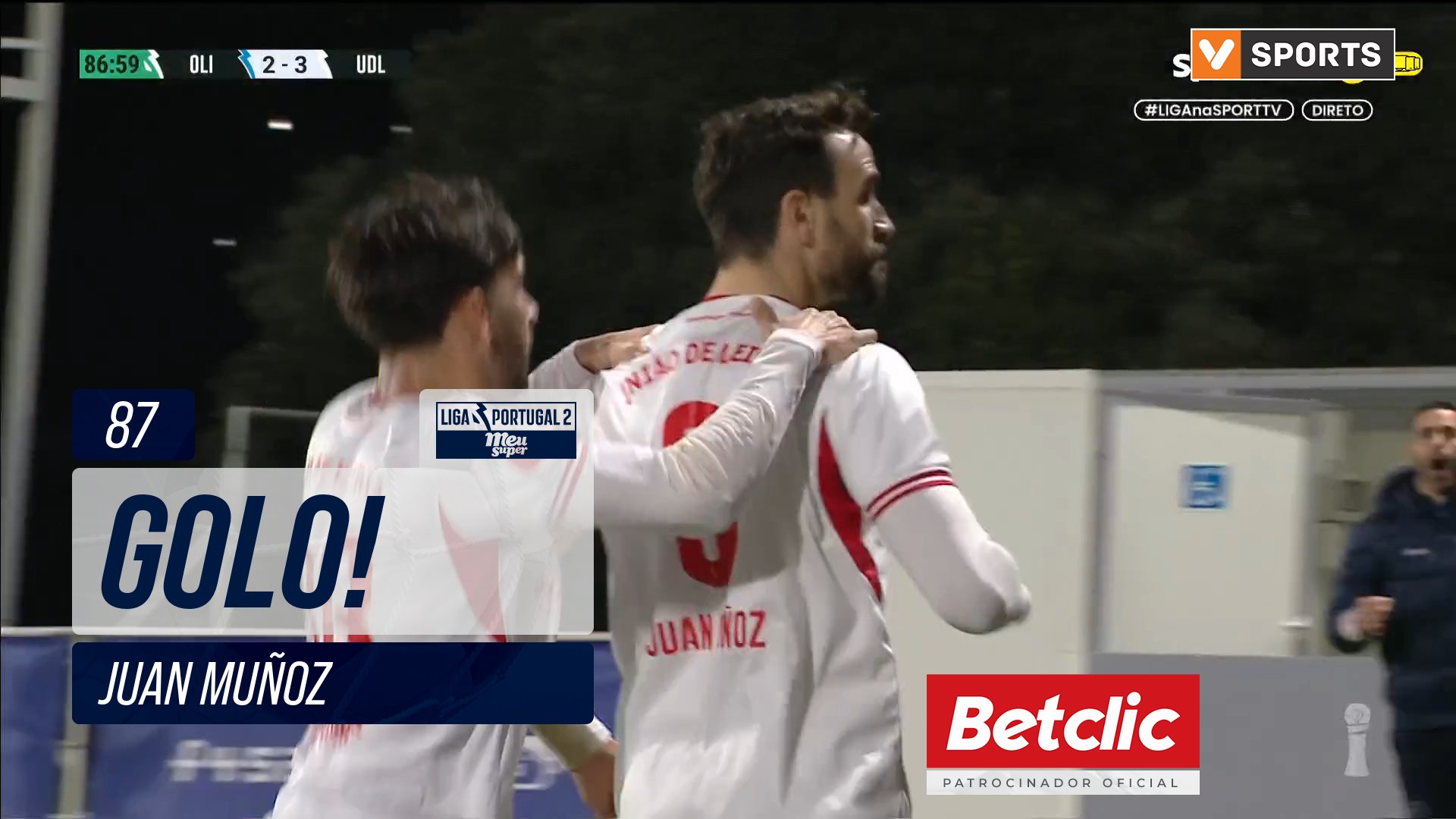 GOLO! U. Leiria, Juan Muñoz aos 87', Oliveirense ...