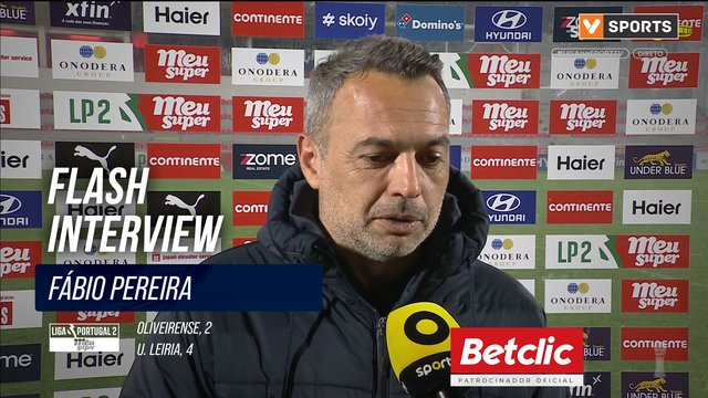 Flash Interview Fábio Pereira (U.Leiria)