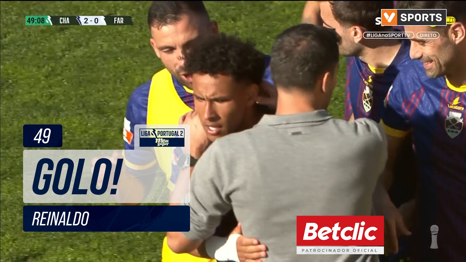 GOLO! Chaves, Reinaldo aos 49', Chaves 2-0 Farense