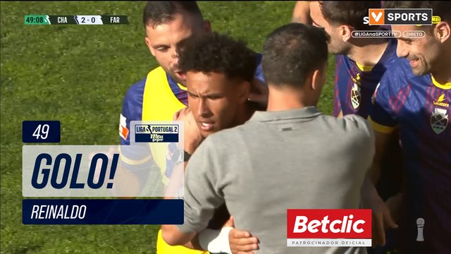 GOLO! Chaves, Reinaldo aos 49', Chaves 2-0 Farense