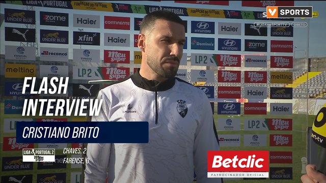 Flash Interview Cristiano Brito (Farense)