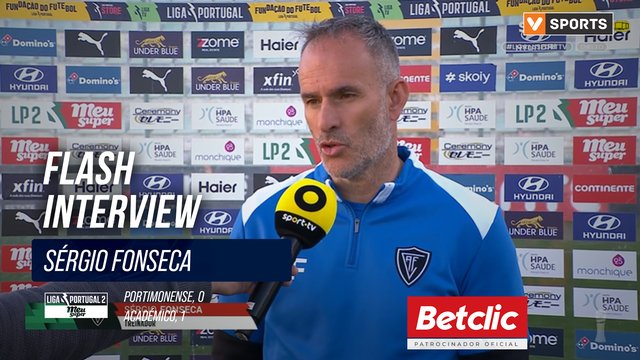 Flash Interview Sérgio Fonseca (Académico)