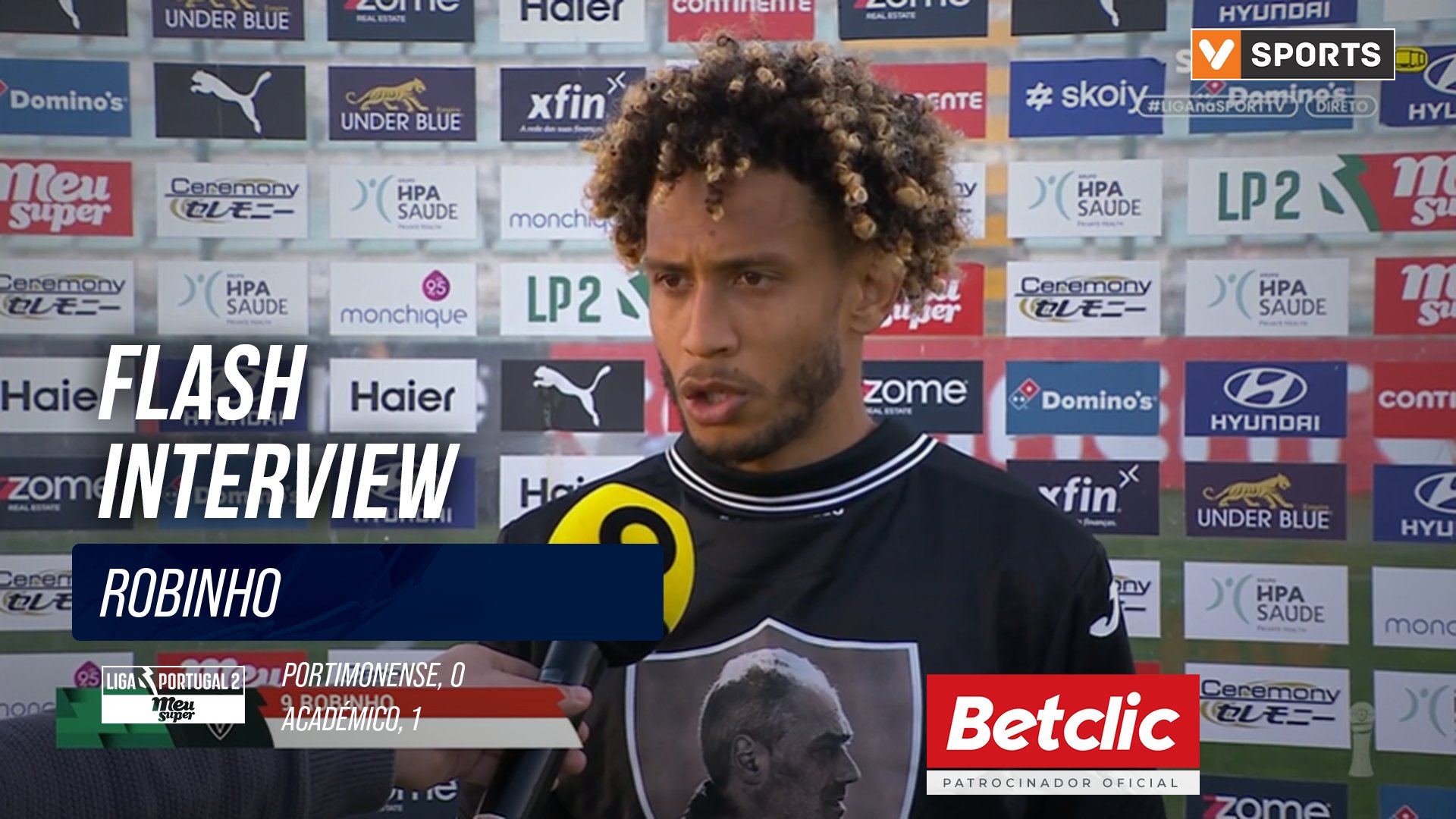 Académico, Flash Interview, Robinho