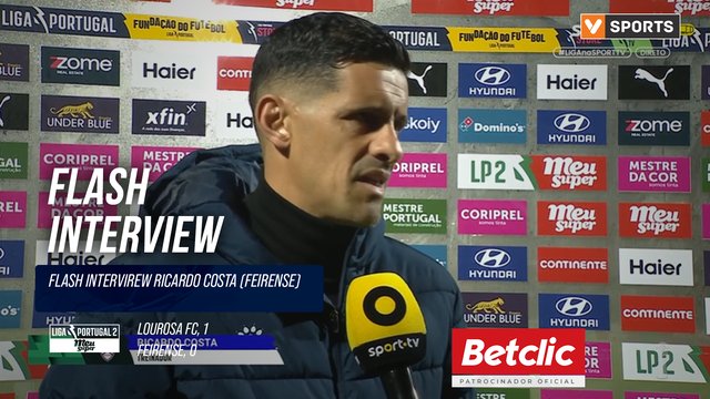 Flash Intervirew Ricardo Costa (Feirense)