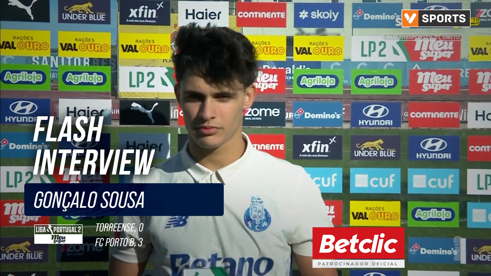 Flash Interview Gonçalo Sousa (FC Porto B) 