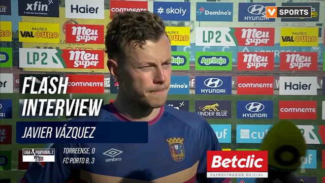 Flash Interview Javier Vázquez (Torreense)