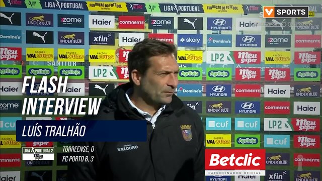 Flash Interview Luís Tralhão (Torreense)