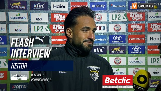 Flash Interview Heitor (Portimonense)