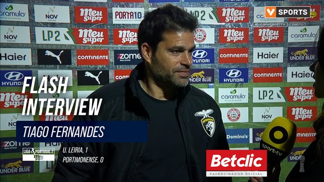 Flash Interview Tiago Fernandes (Portimonense)