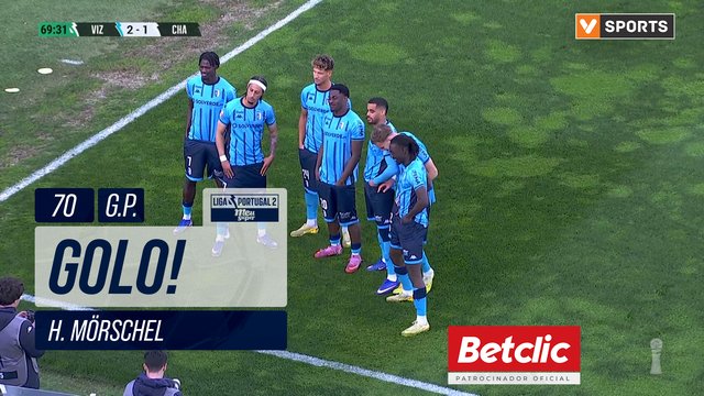GOLO! Vizela, H. Mörschel aos 70', Vizela 2-1 Chaves