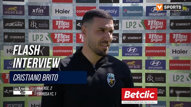 Flash Interview Cristiano Brito (Farense)