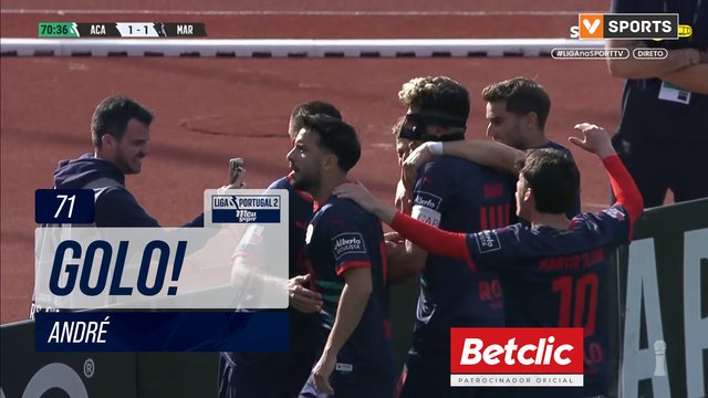 GOLO! Marítimo, André aos 71', Académico 1-1 Marítimo