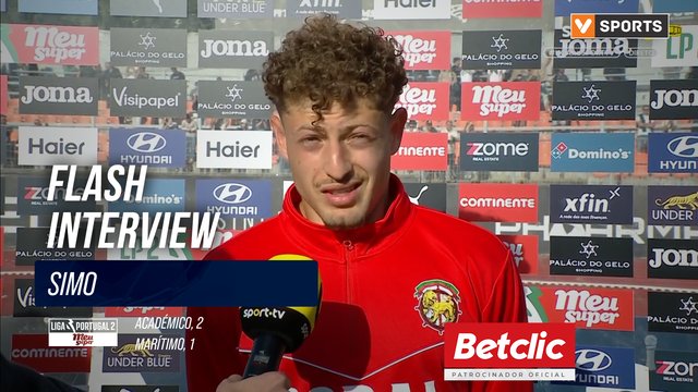 Flash Interview Simo (Marítimo)