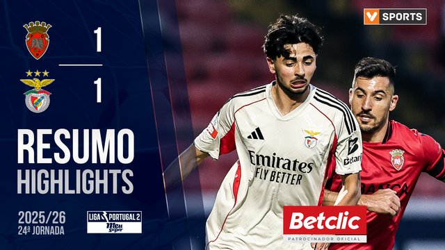 Liga Meu Super (24ª Jornada): Resumo Penafiel 1-1 Benfica B
