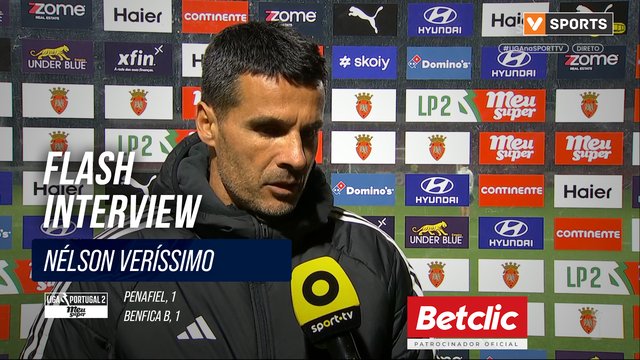 Flash Interview Nélson Veríssimo (Benfica B)