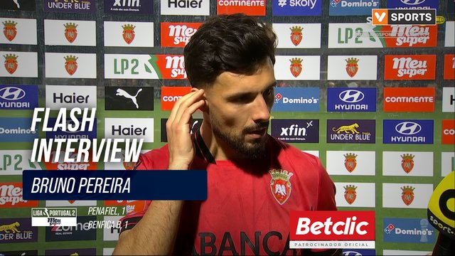 Penafiel, Flash Interview, Bruno Pereira