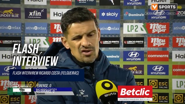 Flash Intervirew Ricardo Costa (Felgueiras)