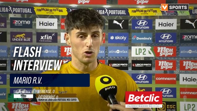 Flash Interview Mario R.V. (Felgueiras)