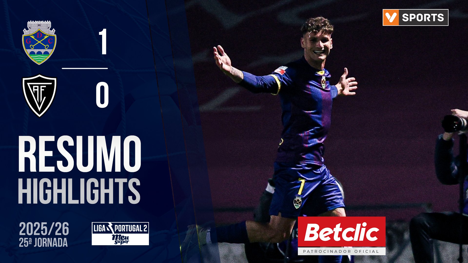 Liga Meu Super (25ª Jornada): Resumo Chaves 1-0 Académico