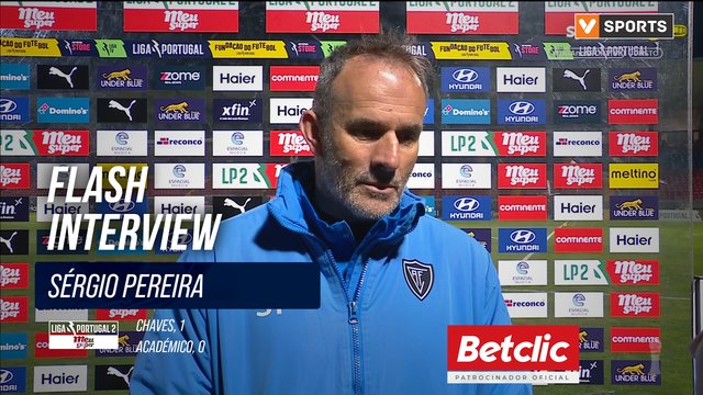Flash Interview Sérgio Pereira (Académico)