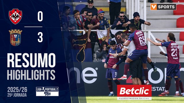 Liga Meu Super (25ª Jornada): Resumo UD Oliveirense 0-3 SCU Torreense