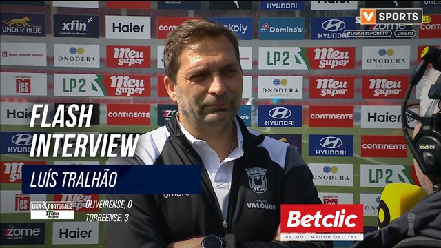 Flash Interview Luís Tralhão (Torreense)