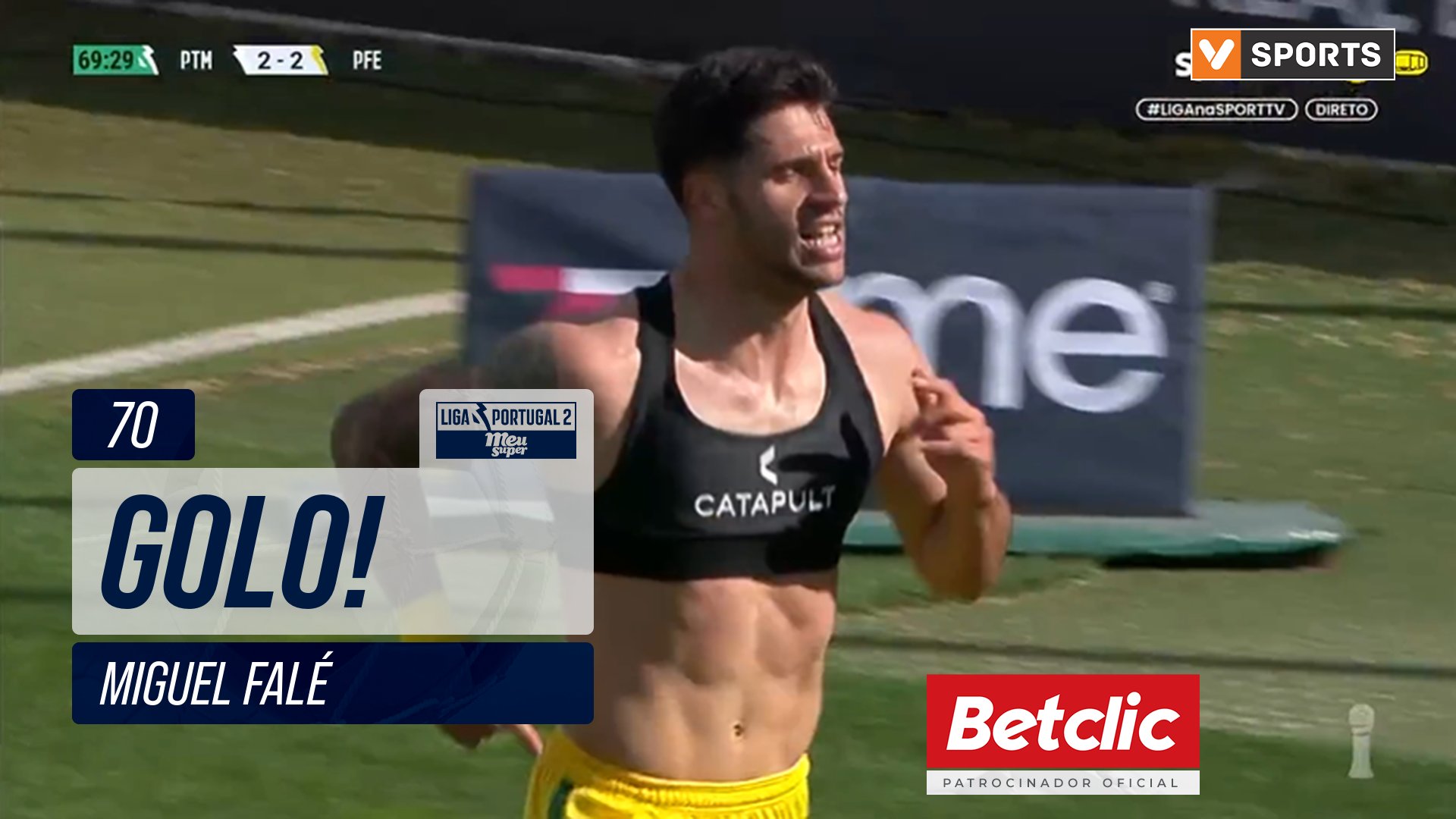 GOLO! P. Ferreira, Miguel Falé aos 70', Portimone...