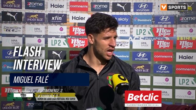 P. Ferreira, Flash Interview, Miguel Falé