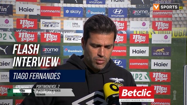Flash Interview Tiago Fernandes (Portimonense)