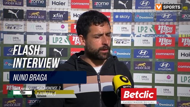 Flash Interview Nuno Braga (P.Ferreira)