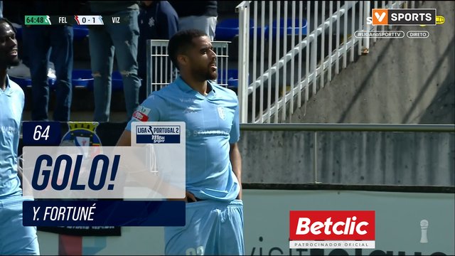 GOLO! Vizela, Y. Fortuné aos 64', Felgueiras 0-1 Vizela