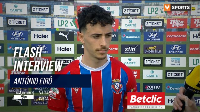 Flash Interview António Eirô (Felgueiras)