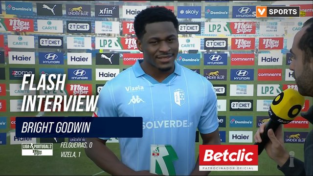 Flash Interview Bright Godwin (Vizela)