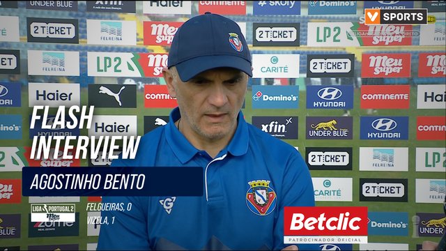 Flash Interview Agostinho Bento (Felgueiras)