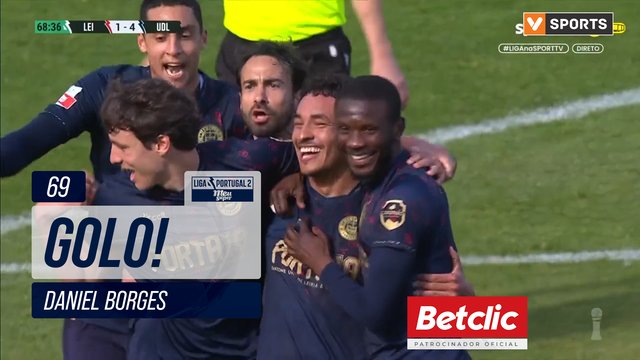 GOLO! U. Leiria, Daniel Borges aos 69', Leixões 1-4 U. Leiria