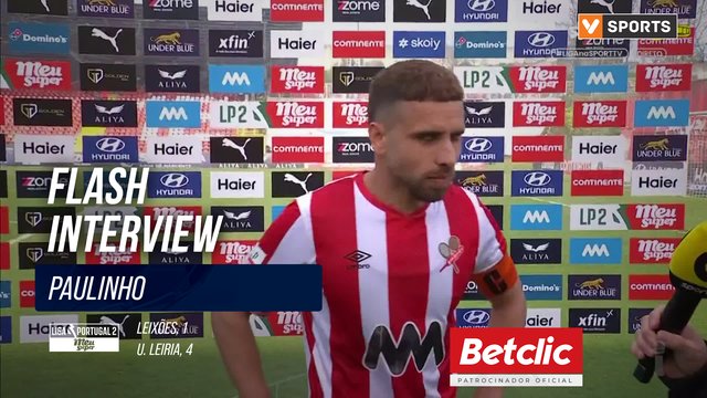 Flash Interview Paulinho (Leixões)