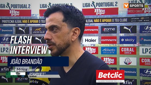 Flash Interview João Brandão (FC Porto B)