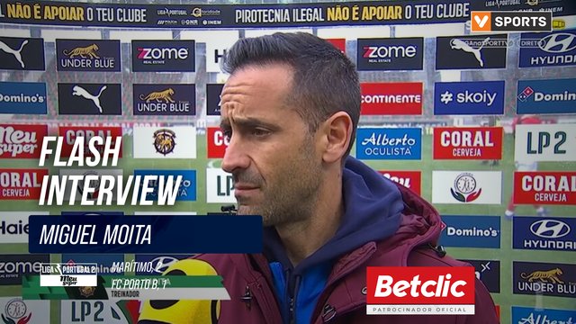 Flash Interview Miguel Moita (Marítimo)