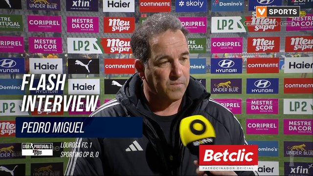 Flash Interview Pedro Miguel (Lourosa)
