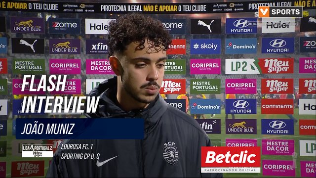 Flash Interview João Muniz (Sporting B)