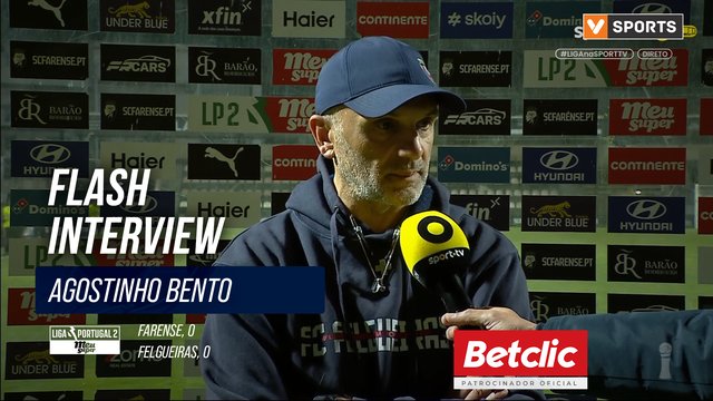 Flash Interview Agostinho Bento (Felgueiras)