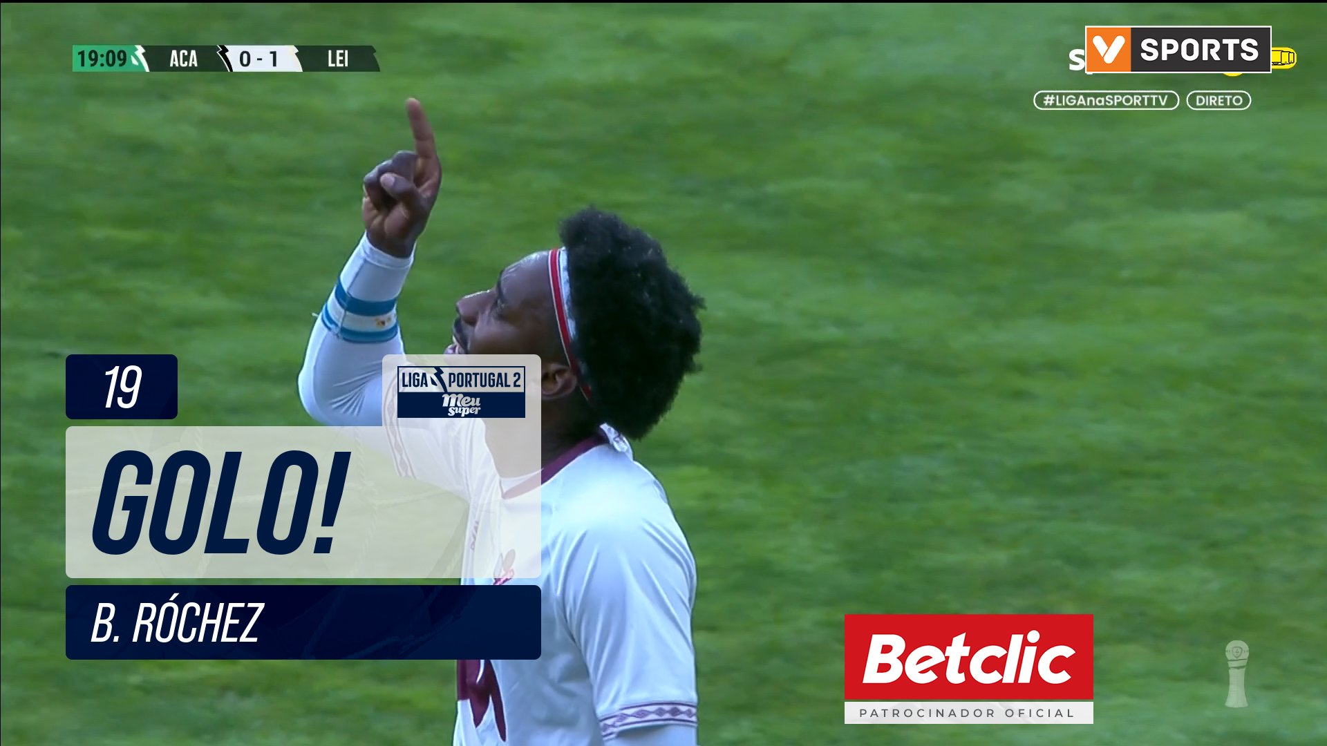 Liga Portugal - GOLO! Leixões SC, B. Róchez aos 19', Académico 0-1 ...