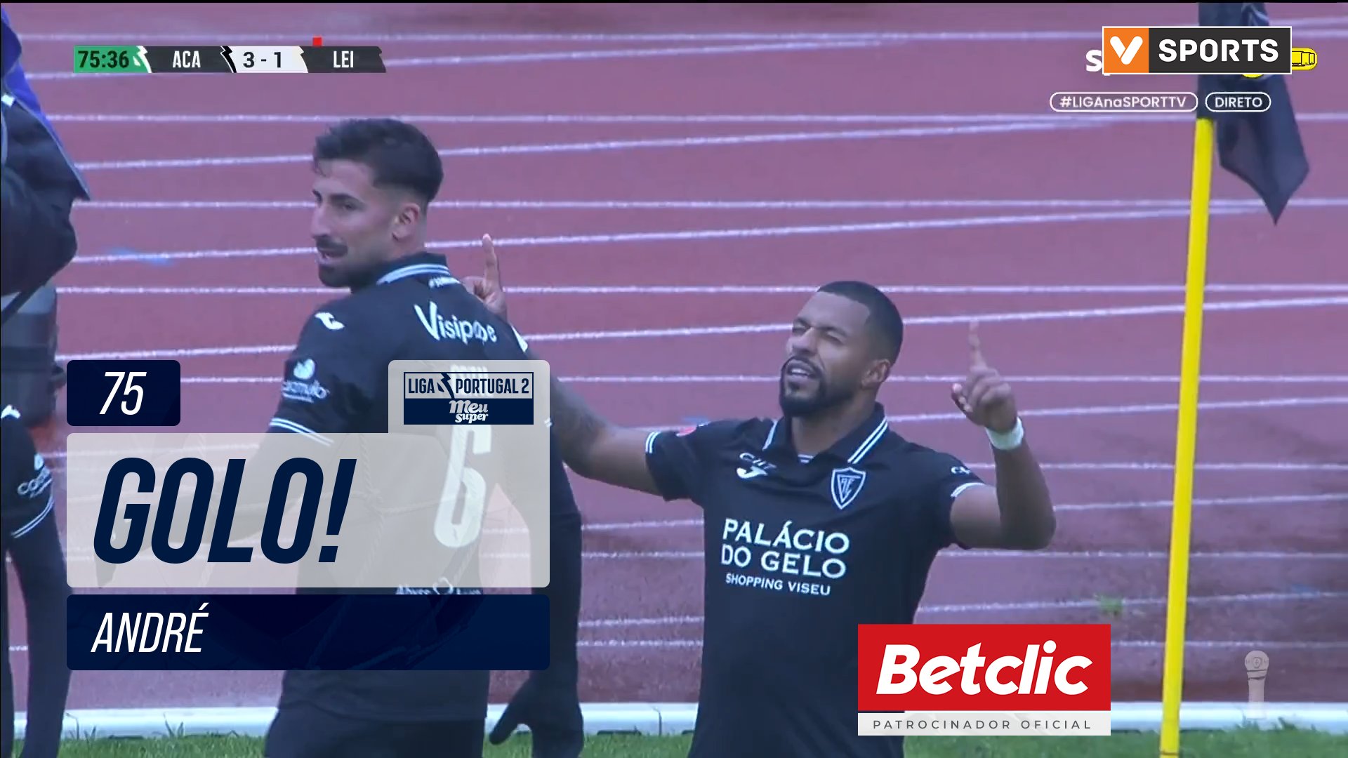 GOLO! Académico, André aos 75', Académico 3-1 L...