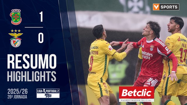 Liga Meu Super (26ª Jornada): Resumo P. Ferreira 1-0 Benfica B