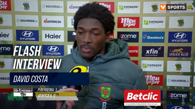 P. Ferreira, Flash Interview, David Costa