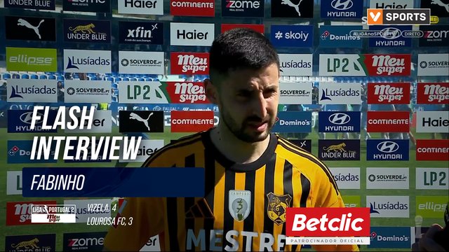 Lourosa FC, Flash Interview, Fabinho
