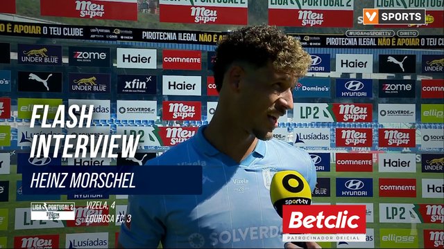 Flash Interview Heinz Morschel (Vizela)